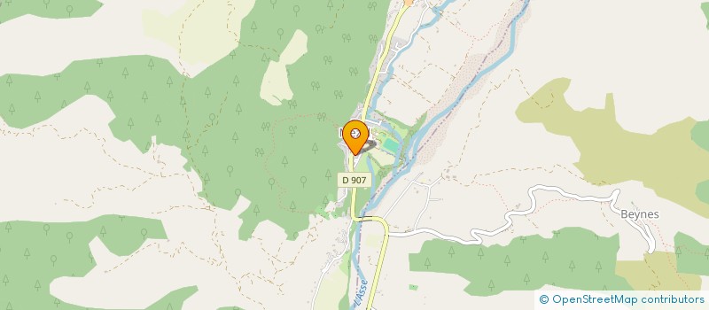 localisation de l'entreprise SCI LES POINTUS  SENEZ