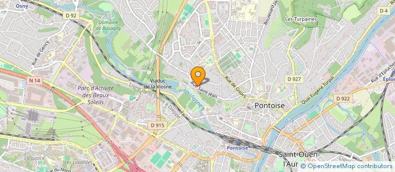 localisation de l'entreprise SCI LES POLLINISATEURS  PONTOISE