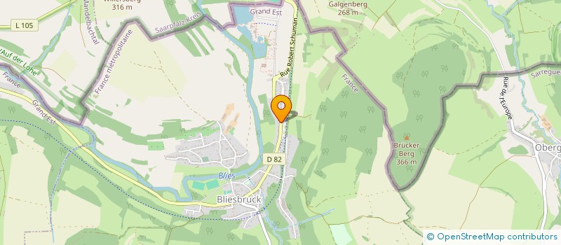 localisation de l'entreprise SCI LES POMMERAIES DE HAMBACH  FRAUENBERG