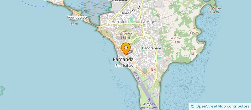 localisation de l'entreprise SCI LES POMMES CANNELLES à PAMANDZI