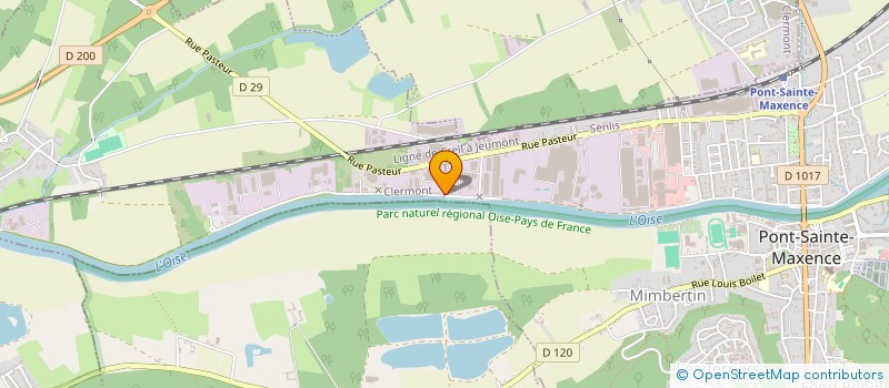 localisation de l'entreprise SCI LES POMMIERS  BRENOUILLE