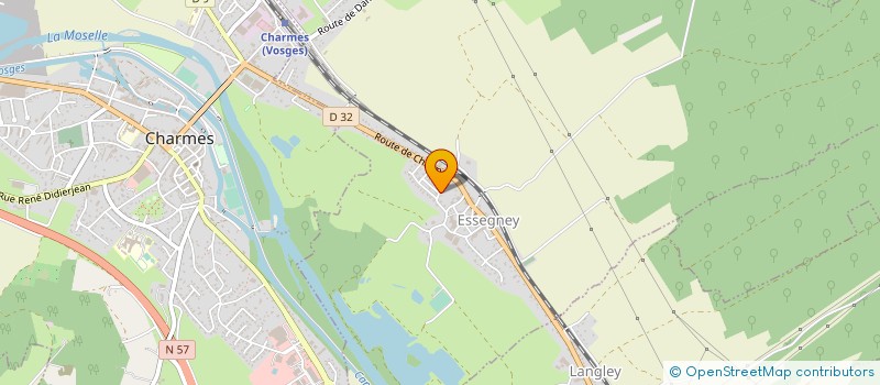 localisation de l'entreprise SCI LES POMMIERS  ESSEGNEY