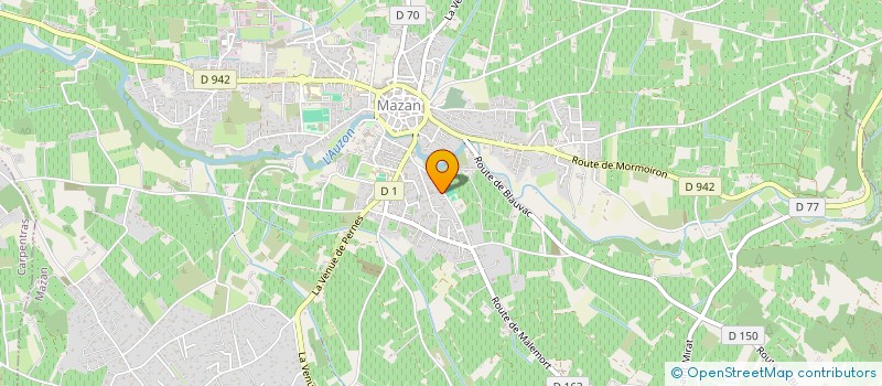 localisation de l'entreprise SCI LES POMMIERS DE JOSEPH  MAZAN