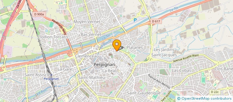 localisation de l'entreprise SCI LES POMPETTES à PERPIGNAN