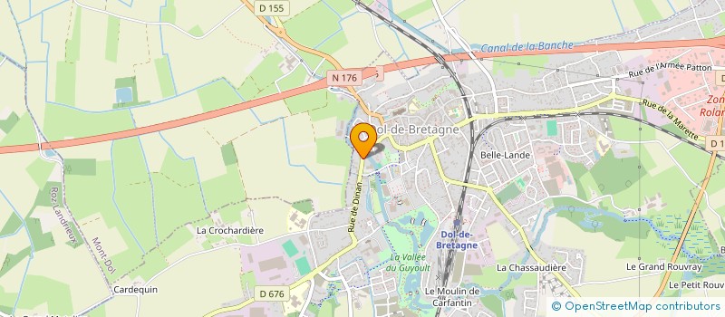 localisation de l'entreprise SCI LES PONTS  DOL-DE-BRETAGNE