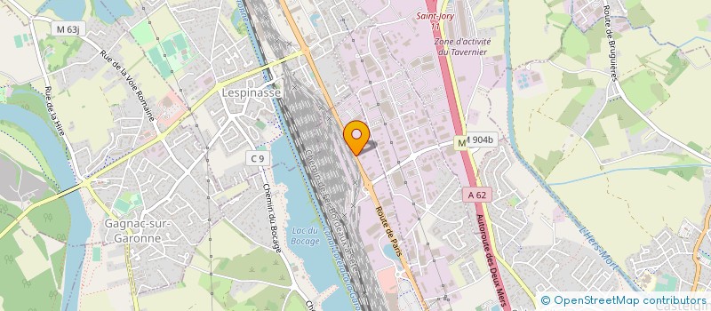 localisation de l'entreprise SCI LES POOPY'S  FENOUILLET