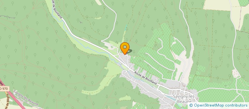 localisation de l'entreprise SCI LES PORONS DESSEY  SAVIGNY-LES-BEAUNE