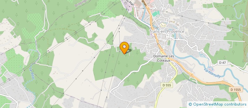 localisation de l'entreprise SCI LES PORTES à TRANS-EN-PROVENCE