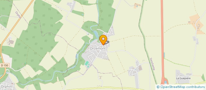 localisation de l'entreprise SCI LES PORTES A GENETS  HERMERAY