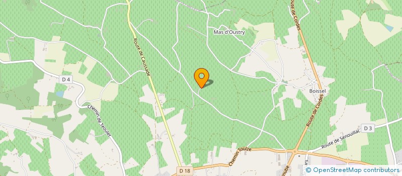 localisation de l'entreprise SCI LES PORTES DE LA POINTE  GAILLAC