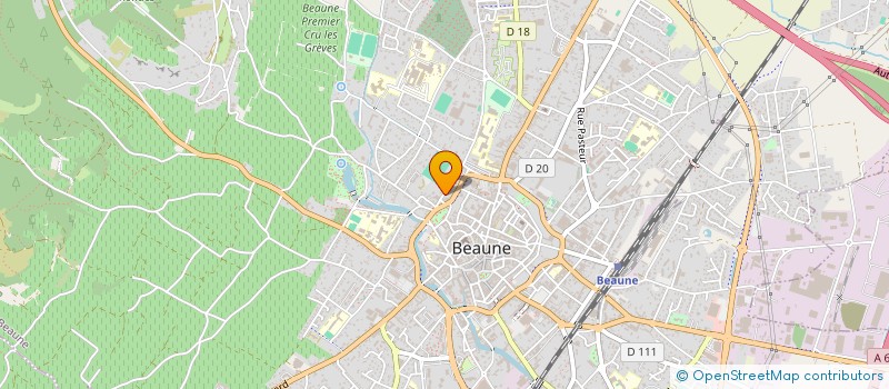 localisation de l'entreprise SCI LES PORTES DU SQUARE à BEAUNE