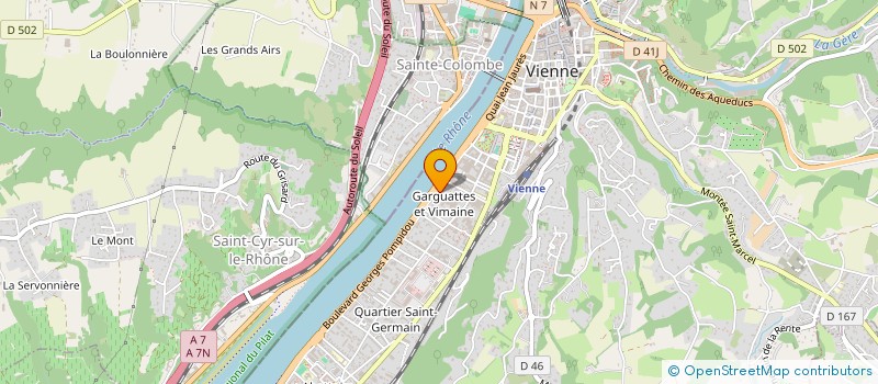 localisation de l'entreprise SCI LES PORTES DU SUD  MARENNES