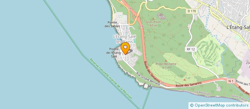 localisation de l'entreprise SCI LES PORTES DU SUD à L'ETANG-SALE