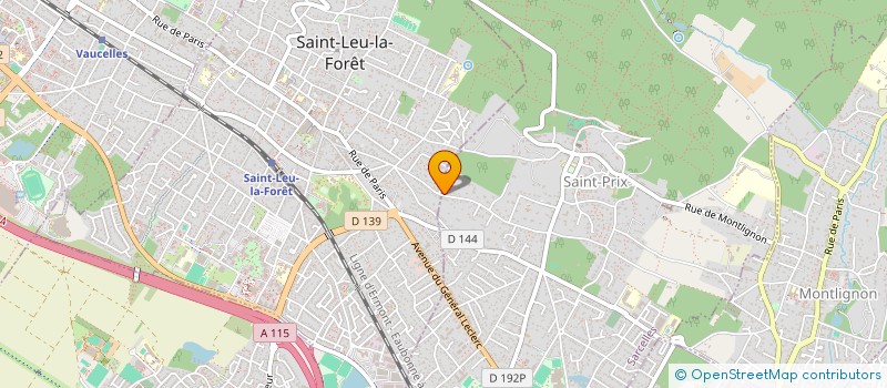 localisation de l'entreprise SCI LES POSSIBLES à SAINT-PRIX
