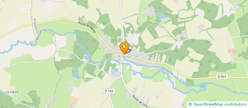 localisation de l'entreprise SCI LES POTIERS  SAINT-AMAND-EN-PUISAYE