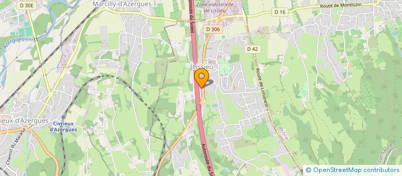 localisation de l'entreprise SCI LES POTOS 69  DOMMARTIN