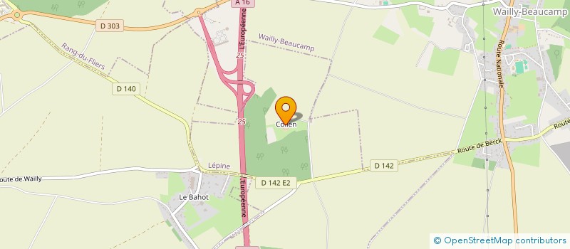 localisation de l'entreprise SCI LES POUPS  LEPINE