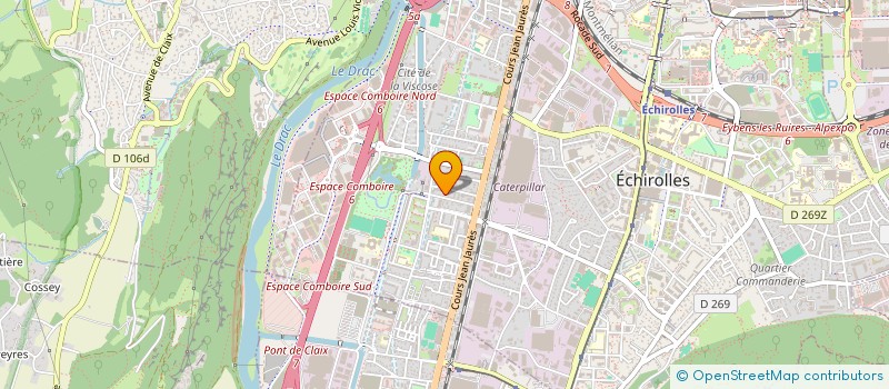 localisation de l'entreprise SCI LES PRELES à ECHIROLLES