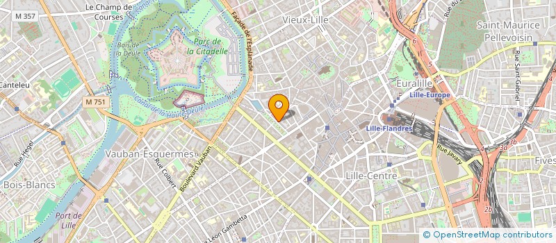 localisation de l'entreprise SCI LES PRES à LILLE