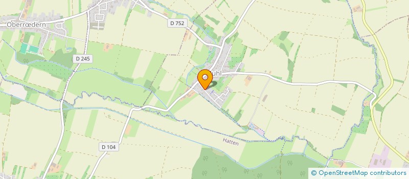 localisation de l'entreprise SCI LES PRES  BUHL