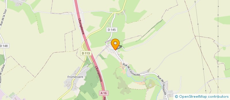 localisation de l'entreprise SCI LES PRES BALLY  TUBERSENT