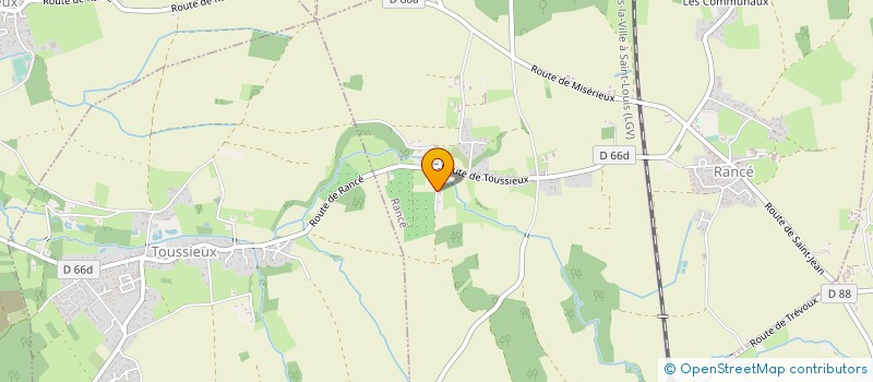 localisation de l'entreprise SCI LES PRES D'AMBERIEUX  RANCE