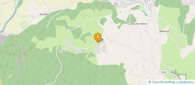 localisation de l'entreprise SCI LES PRES DE CHADRIAT  TERRASSON-LAVILLEDIEU