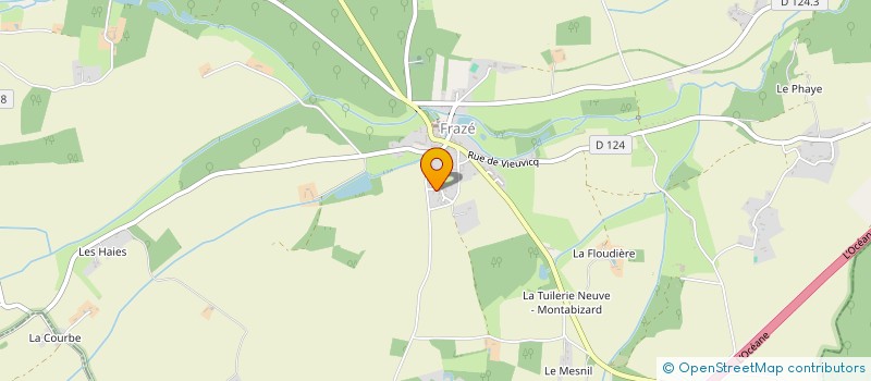localisation de l'entreprise SCI LES PRES DE LA CLOCHE à FRAZE