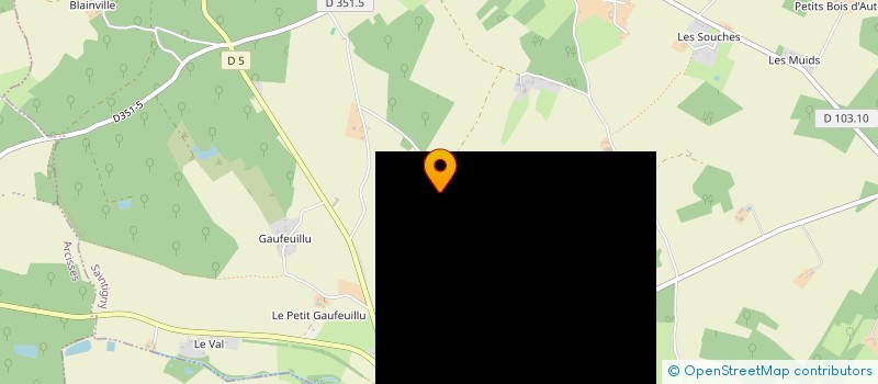localisation de l'entreprise SCI LES PRES DE LA GAUDERIE à SAINTIGNY