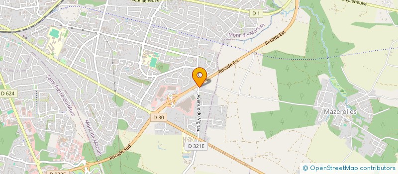 localisation de l'entreprise SCI LES PRES DE SARRANSOT à MONT-DE-MARSAN