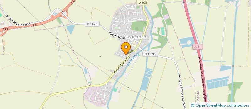 localisation de l'entreprise SCI LES PRES FLEURIS  COUTERNON