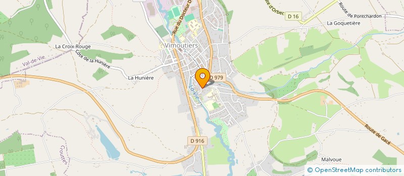 localisation de l'entreprise SCI LES PRES GATEAUX à VIMOUTIERS