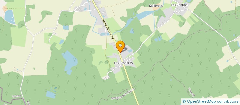 localisation de l'entreprise SCI LES PRES VERTS  FONTAINE-LA-GAILLARDE