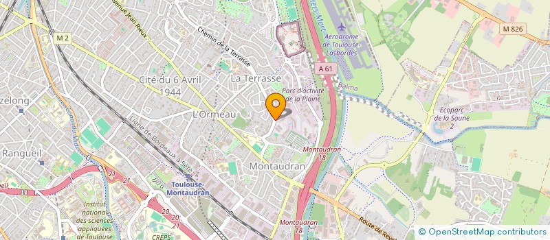 localisation de l'entreprise SCI LES PRES VERTS à TOULOUSE