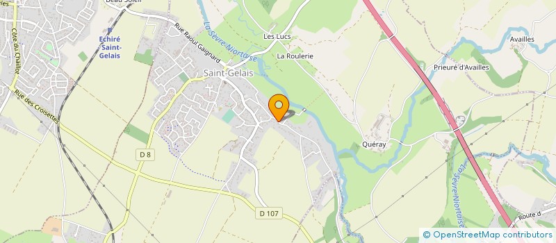 localisation de l'entreprise SCI LES PRESIDENTS  SAINT-GELAIS