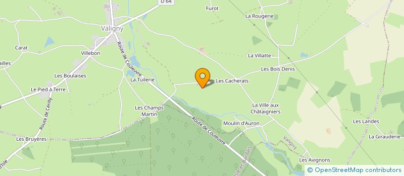 localisation de l'entreprise SCI LES PRESSES  LETELON