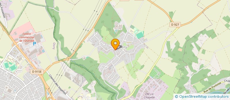 localisation de l'entreprise SCI LES PRESSOIRS  ENNERY