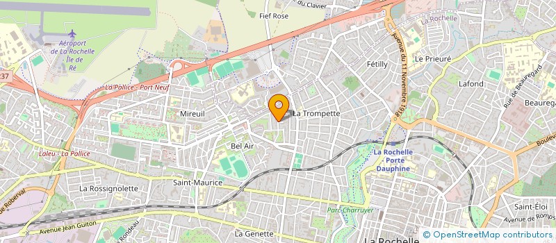 localisation de l'entreprise SCI LES PRESTIGES CHARENTAIS à LA ROCHELLE