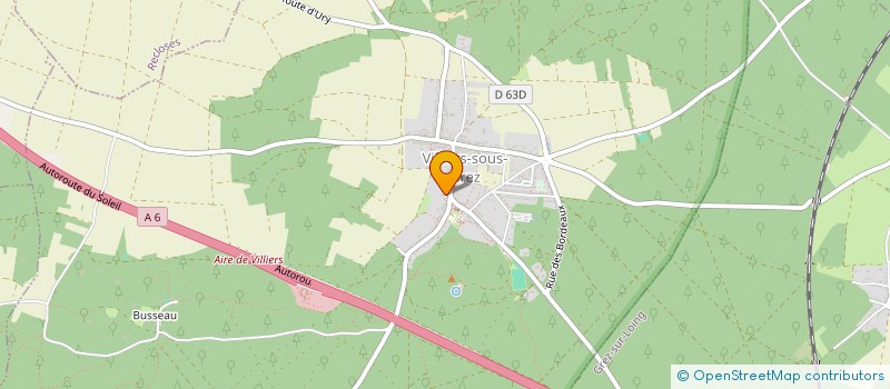 localisation de l'entreprise SCI LES PRIMEROSES  VILLIERS-SOUS-GREZ