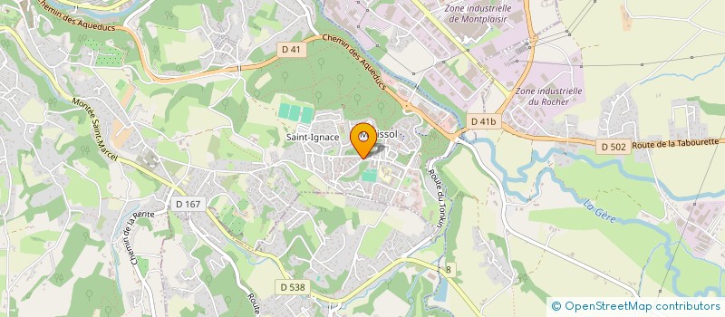 localisation de l'entreprise SCI LES PRIMEVERES  VIENNE