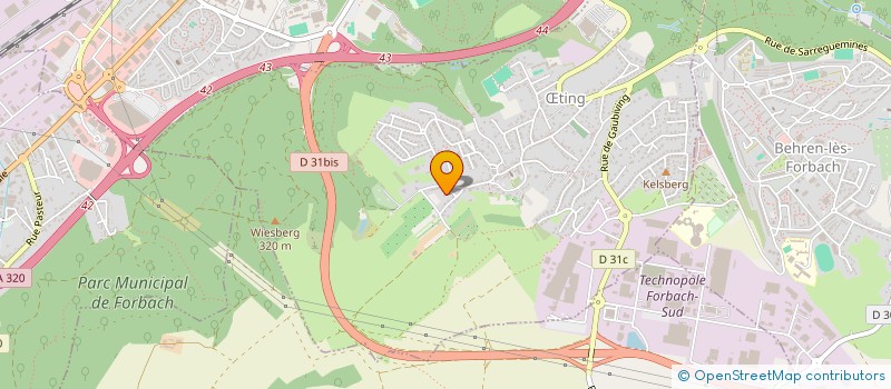 localisation de l'entreprise SCI LES PRIMEVERES  TING