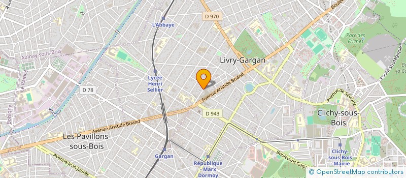 localisation de l'entreprise SCI LES PRIMEVERES à LIVRY-GARGAN