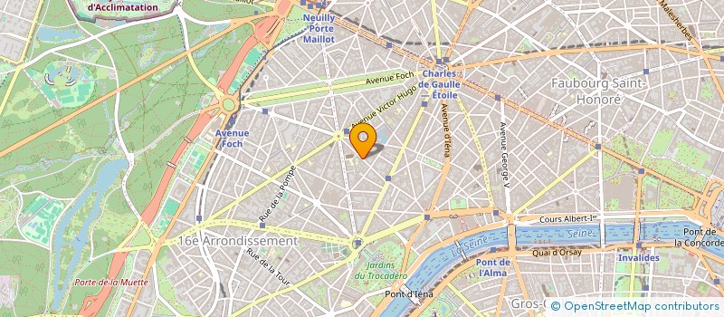 localisation de l'entreprise SCI LES PRINCES  PARIS