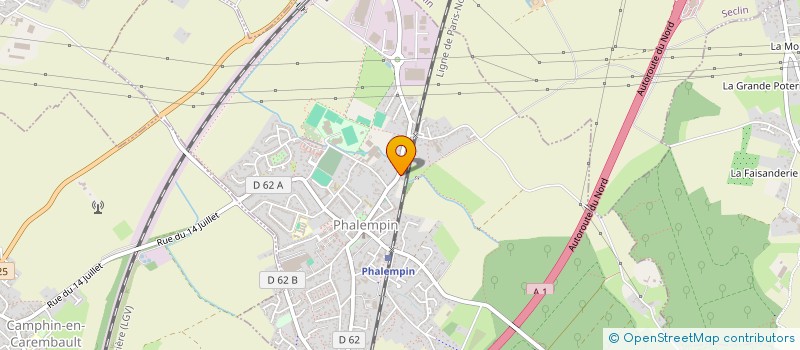 localisation de l'entreprise SCI LES PRINCESSES  PHALEMPIN