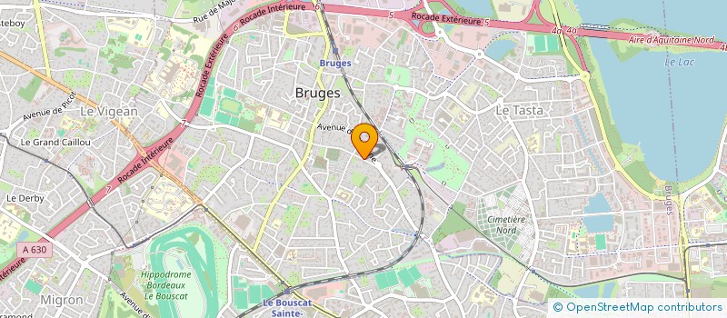 localisation de l'entreprise SCI LES PRINCESSES DE BRUGES  BRUGES