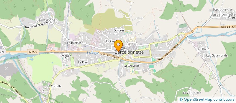 localisation de l'entreprise SCI LES PROAL à BARCELONNETTE