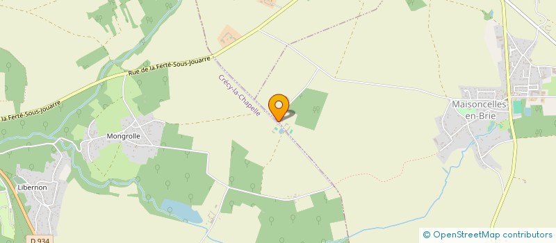 localisation de l'entreprise SCI LES PROMENADES DE CRECY  MAISONCELLES-EN-BRIE