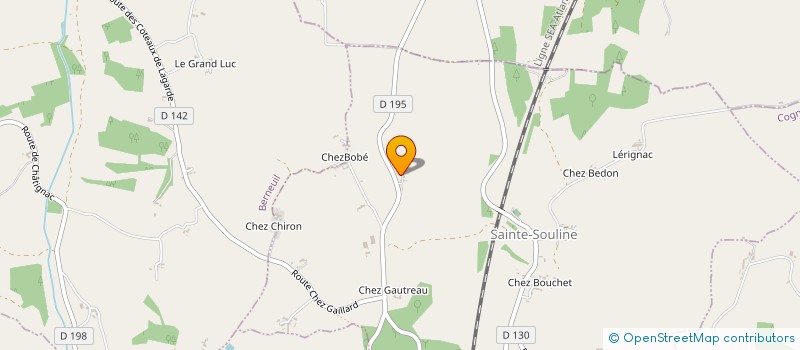 localisation de l'entreprise SCI LES PUITS  SAINTE-SOULINE