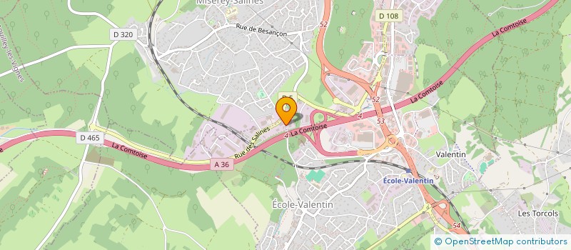 localisation de l'entreprise SCI LES PUITS DE SEL  ECOLE-VALENTIN