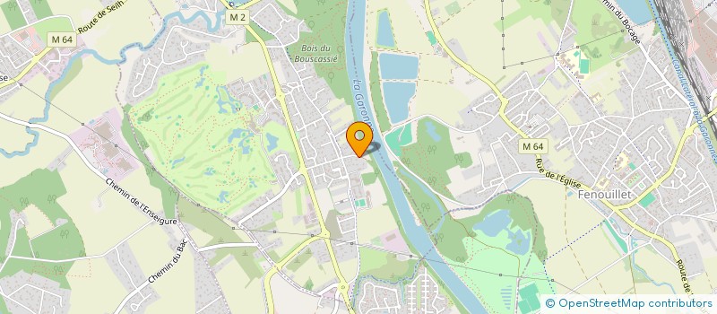 localisation de l'entreprise SCI LES QUAIS DE GARONNE à SEILH